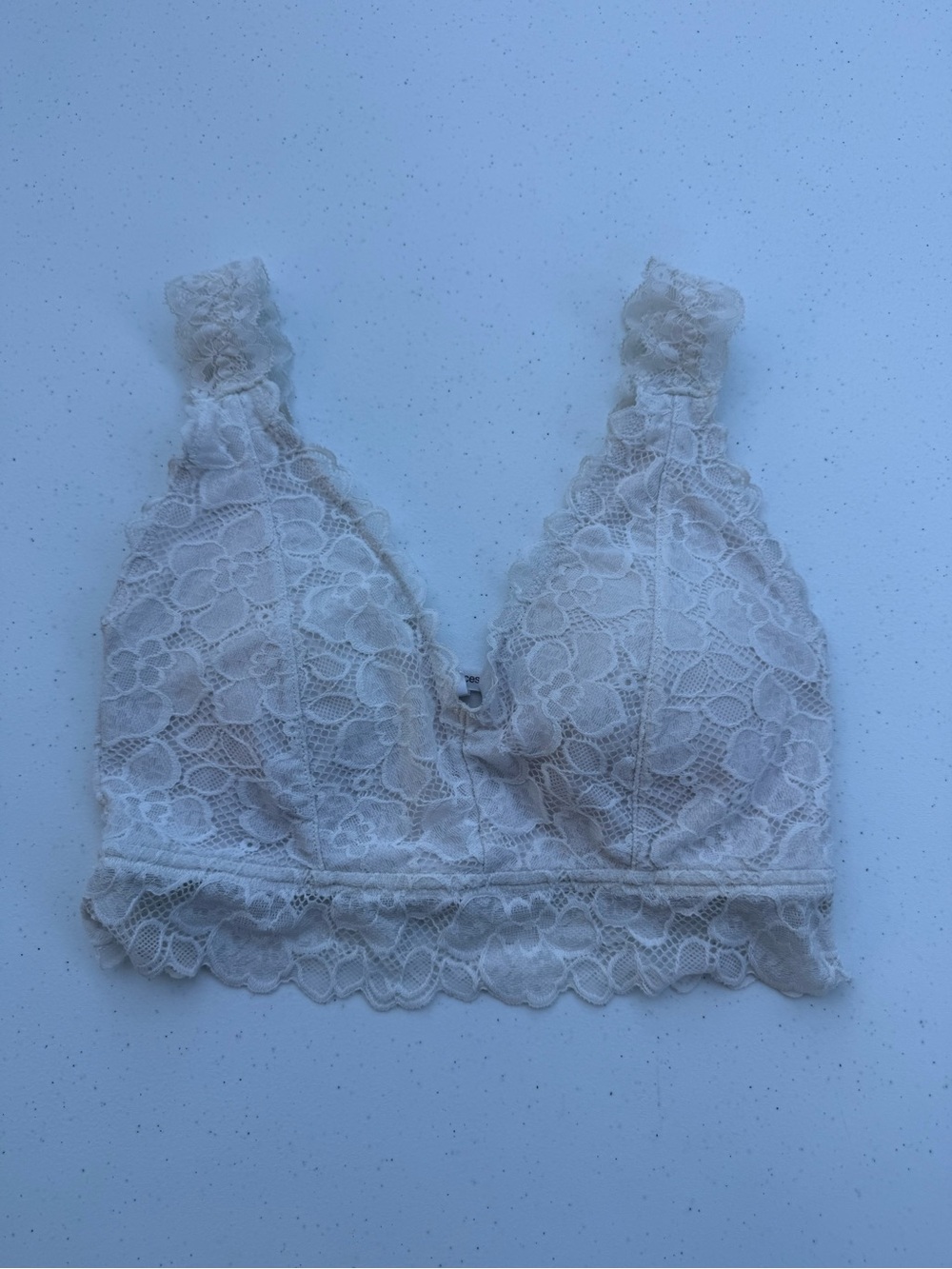 Maurices Lace Bralette in Ivory Cream